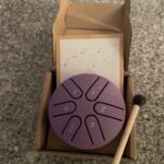 Ethereal Drum, A 3-inch 6-tones Steel Tongue Drum, Is Compact And Portable, Allowing People To Relieve Stress, Heal And Meditate. It Comes With Drumsticks And Music Notes. Eid Al-Adha Mubarak photo review