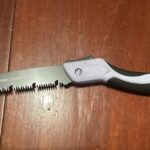 AIRAJ 1pc Industrial Grade Steel Folding Saw, Manual Cutting Tool with Anti-Slip Durable Handle, Three Specifications Available for Outdoor Use, Without Battery photo review