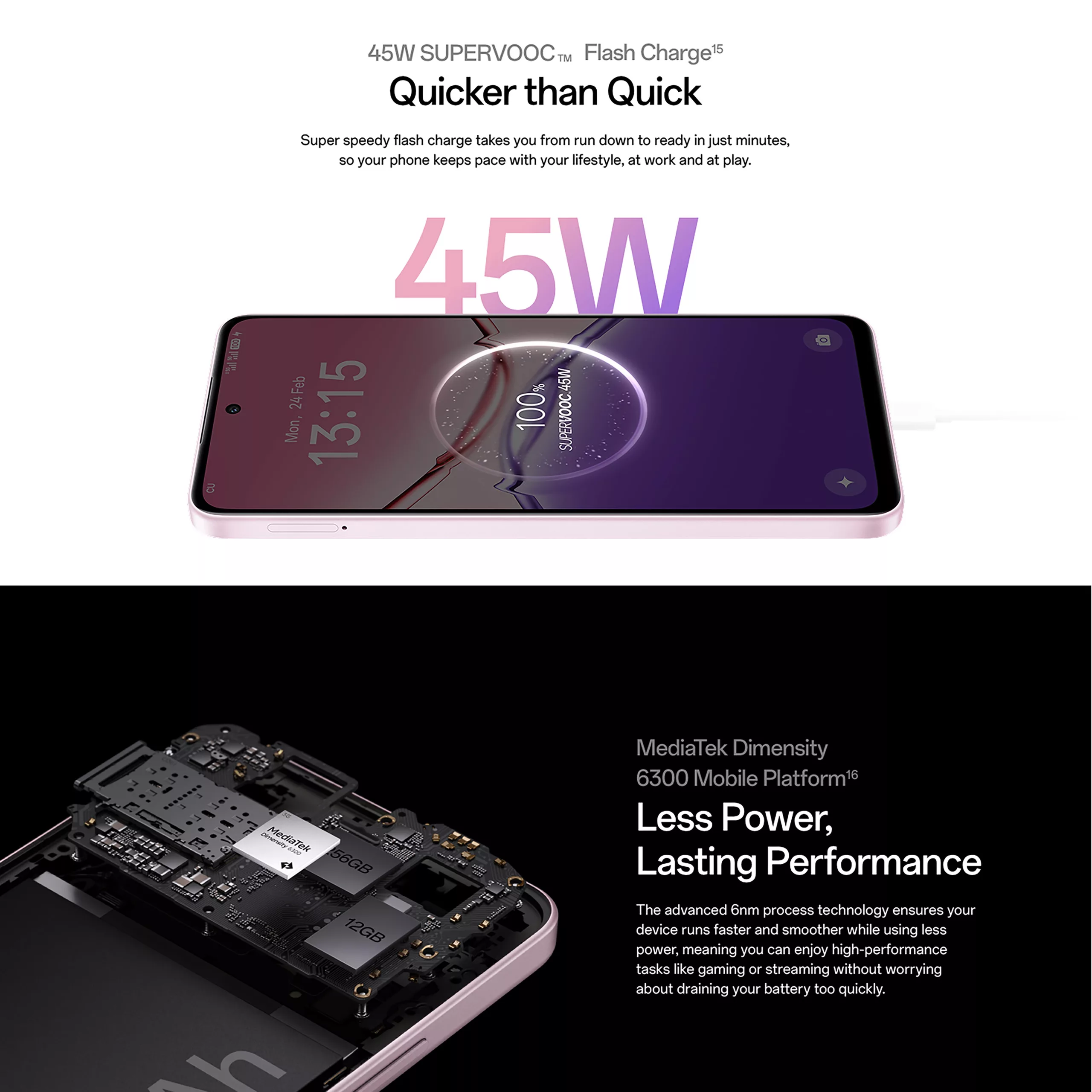 (Exclusive for new users)OPPO A5 Pro 5G 12(6+6GB) + 128GB / 2 Year Local Warranty / IP69 Water&Dust Resistance / 5800mAh Battery AI LinkBoost 2.0