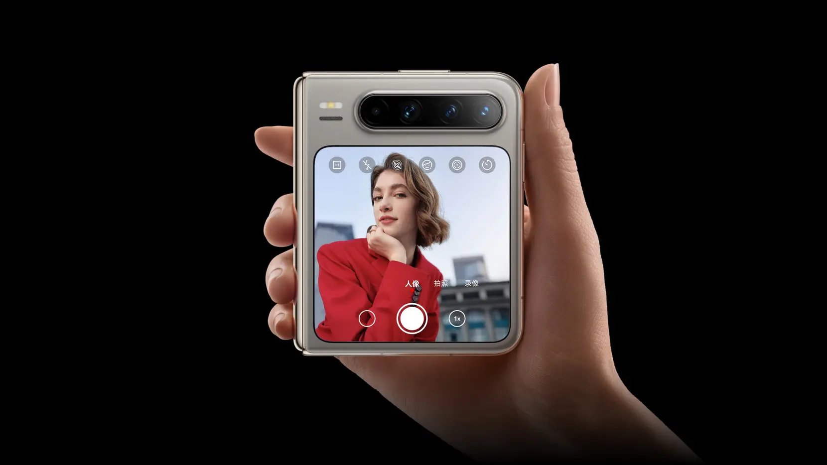 Pura X - Foldable featured 16:10 display smartphone