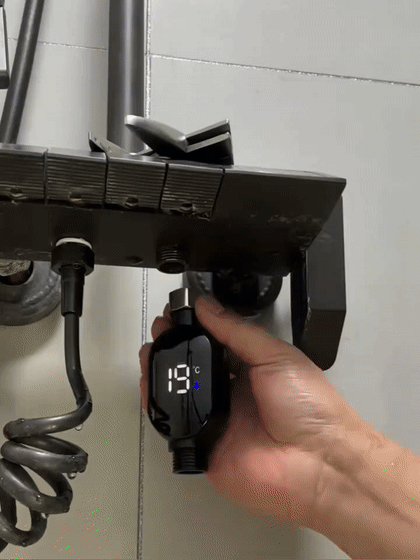 【0 electricity bill】Shower head LED temperature display Only the last 100 pcs left⚡