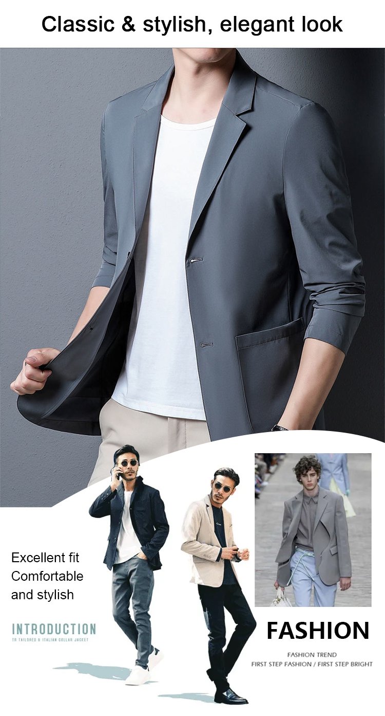 🔥 AirLite Ultra-Comfort Men’s Smart Casual Suit Jacket